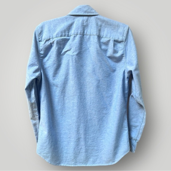 Gap Men's Light Blue Button-Down Shirt - Picture 14 of 14